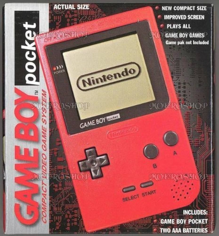 GAME BOY POCKET - RED - Consoles